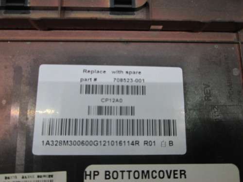 HP 650 BOTTOMCOVER 708523-001